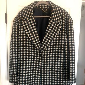 J.Crew Oversized Wool Car Coat size 16